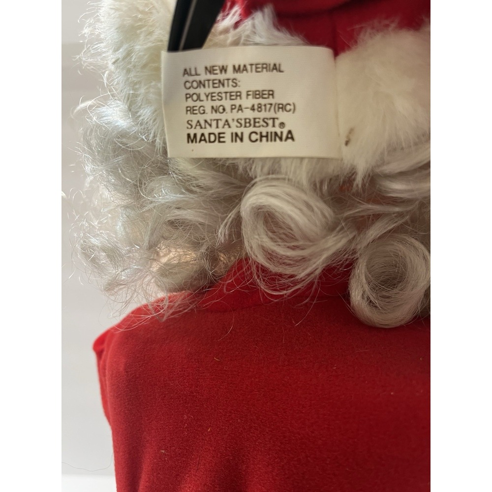 Vintage Christmas Santa's Best Santa Claus Figure Illuminated Candle 20" *Read* - Picture 12 of 16
